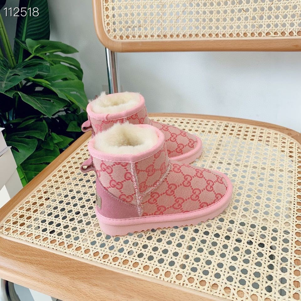 UGG Gucci Double G Logo Joint Model" Pink"