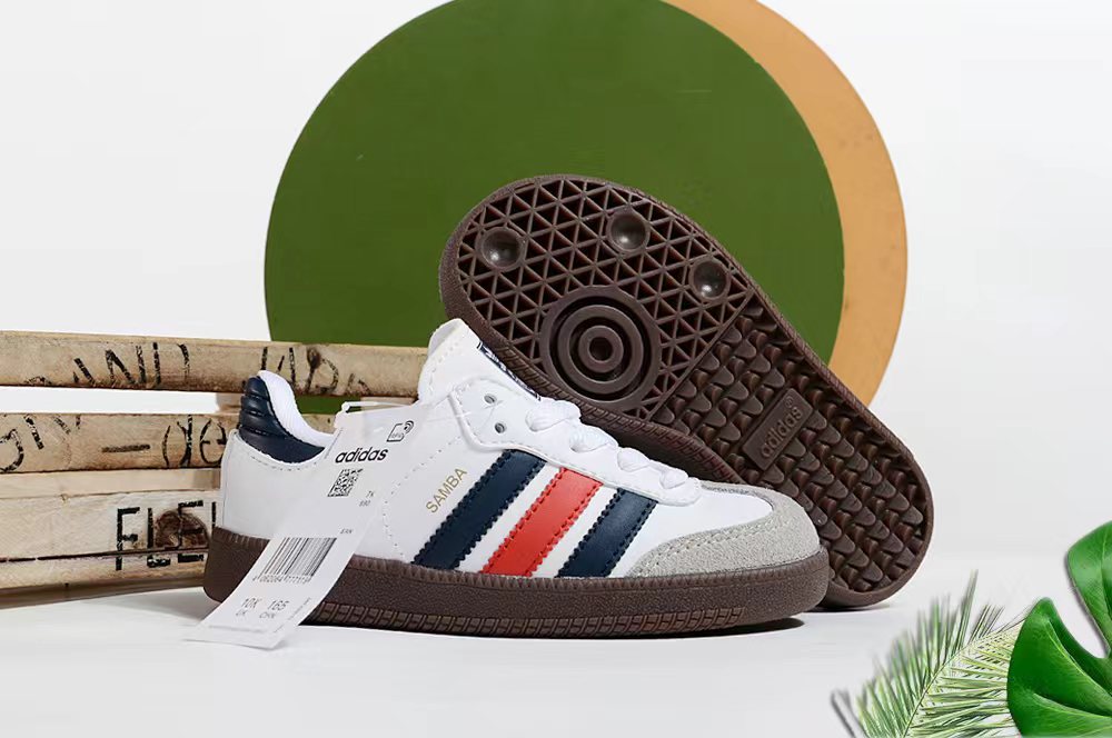 Adidas children's training shoes" white"