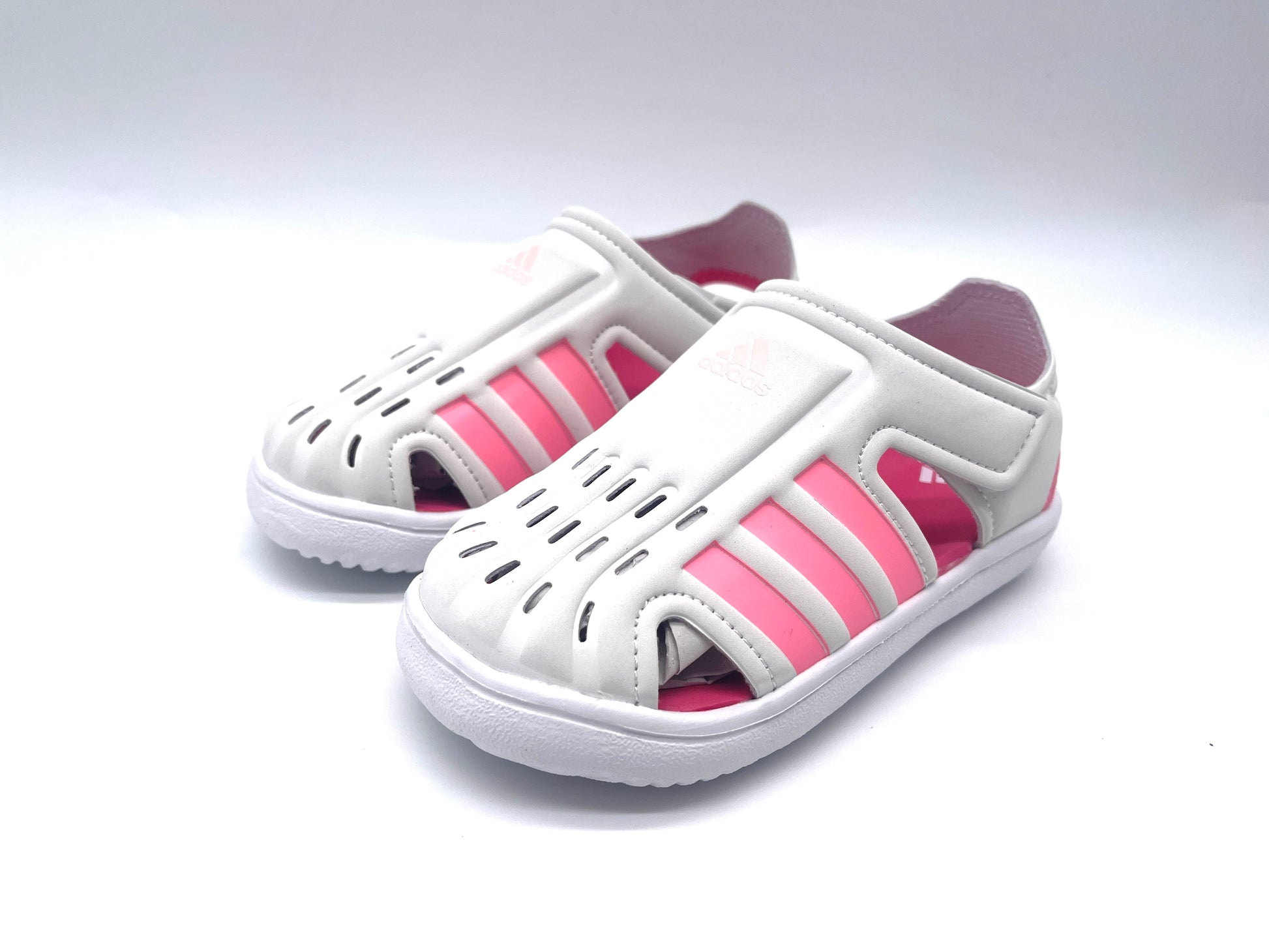 Adidas Seahorse III hole shoes" white, pink"