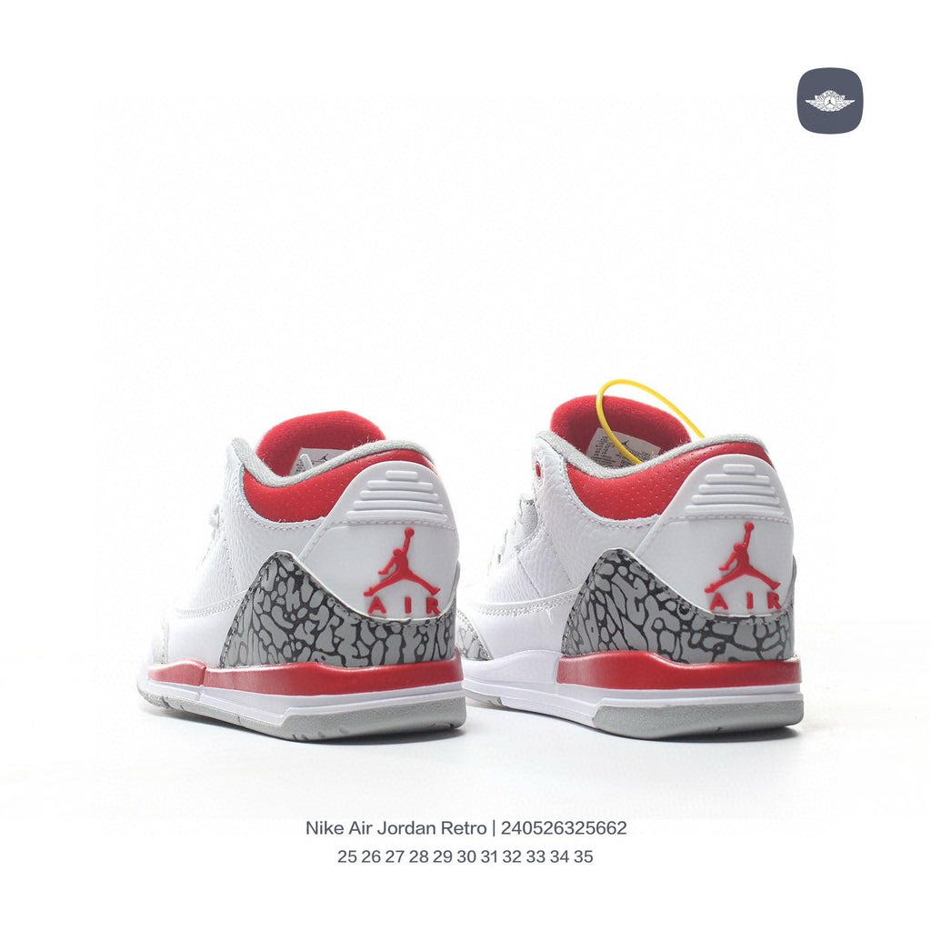 Joe 3" white, red"