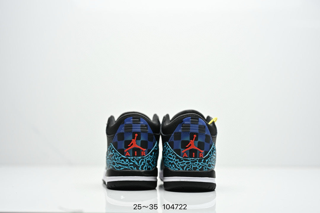 Joe 3"black, blue"