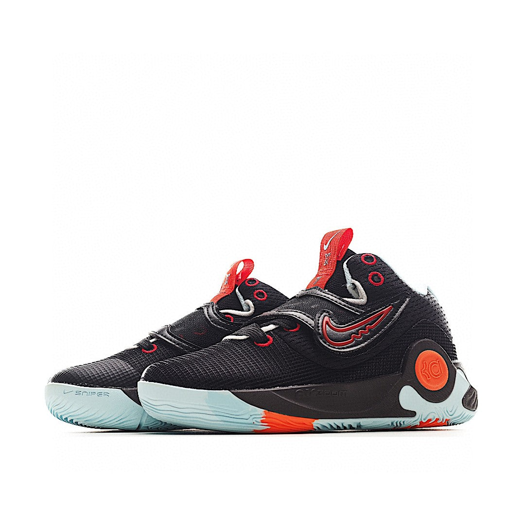 KD 5 basketball shoes" black, mint green"