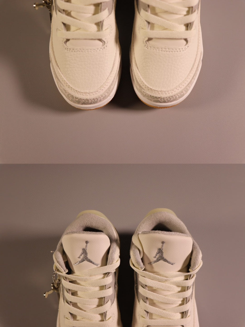 Jordan AJ3 children's shoes" white, gray"