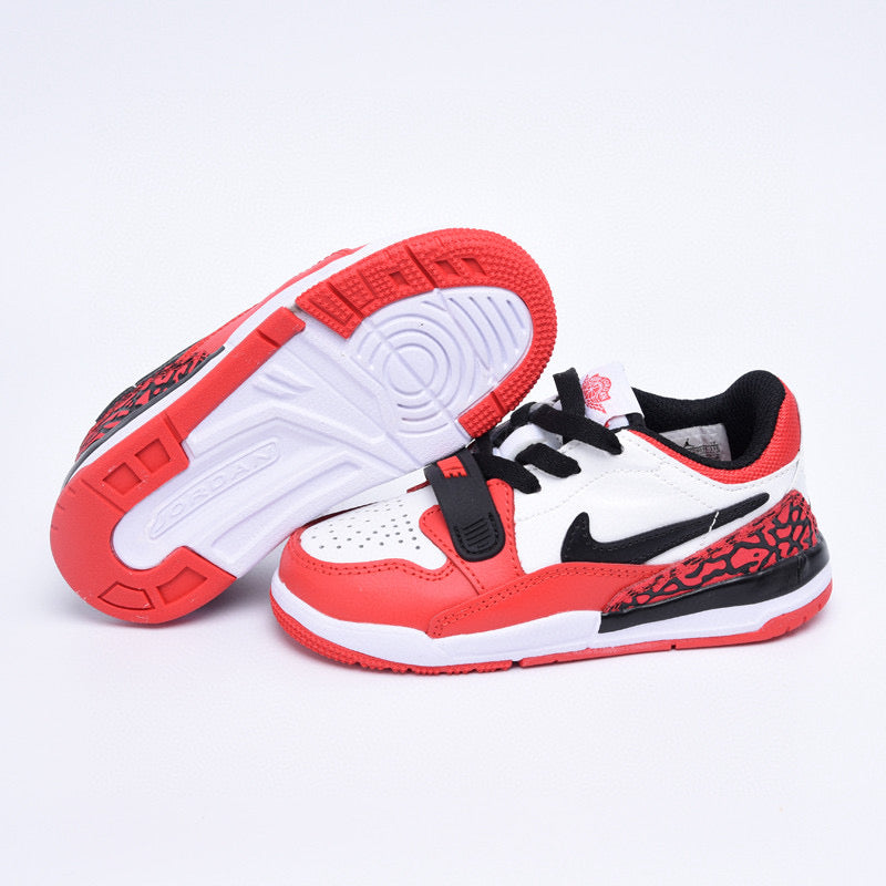 Jordan 312 low-top children's shoes" white, red"