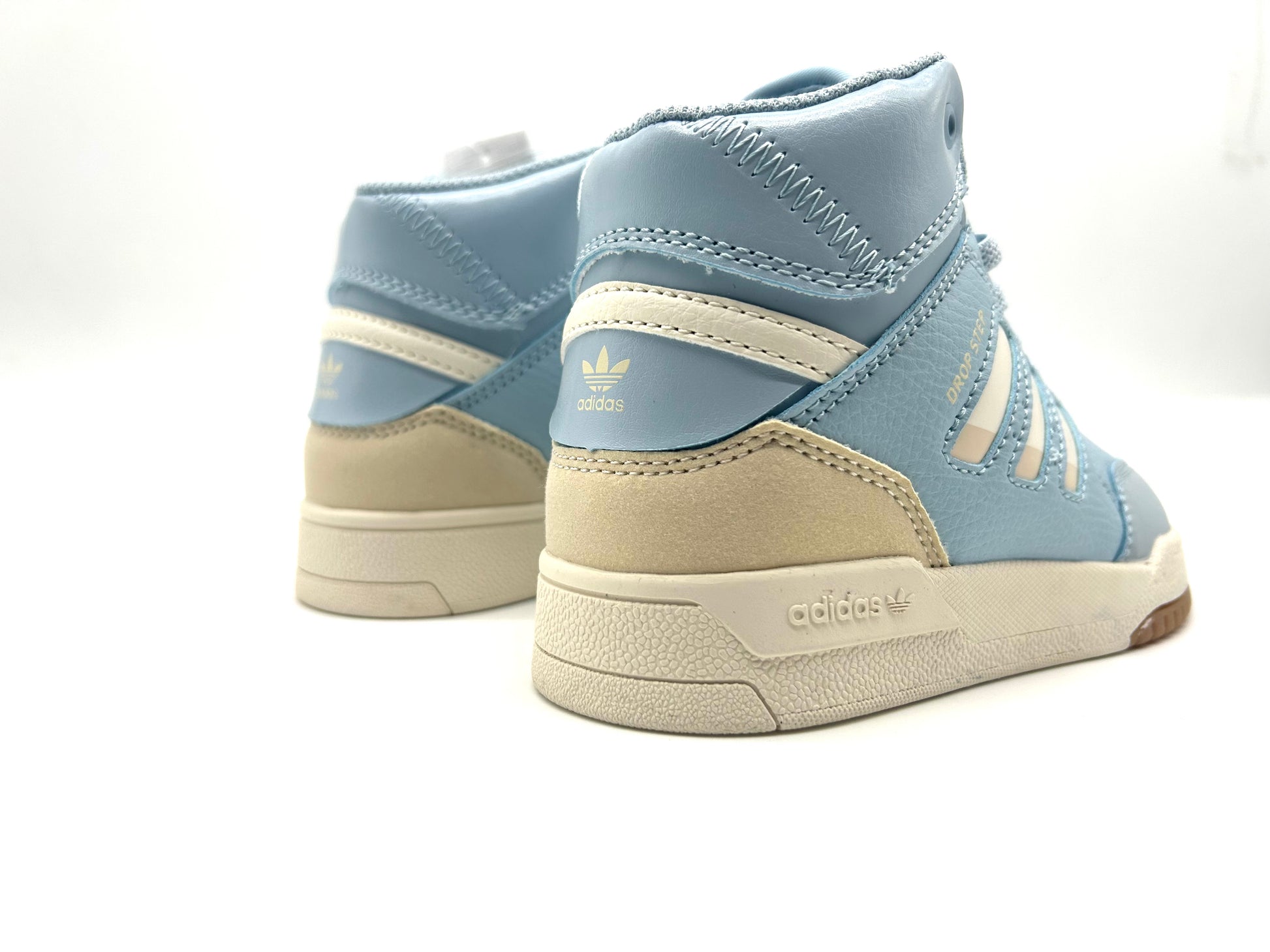 Adidas Trefoil Retro Basketball Shoes" sky blue"