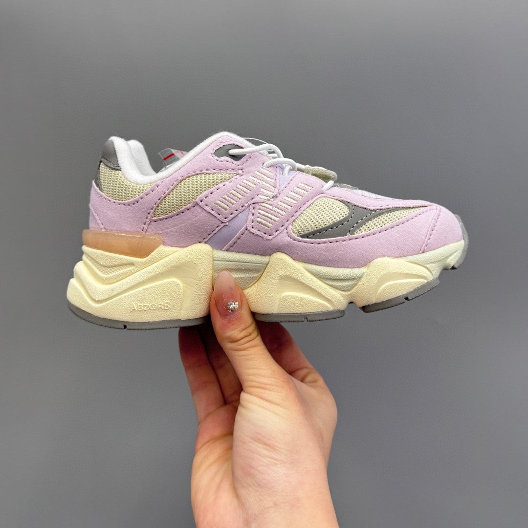 New Balance 9060 series retro versatile dad style elephant" light purple"