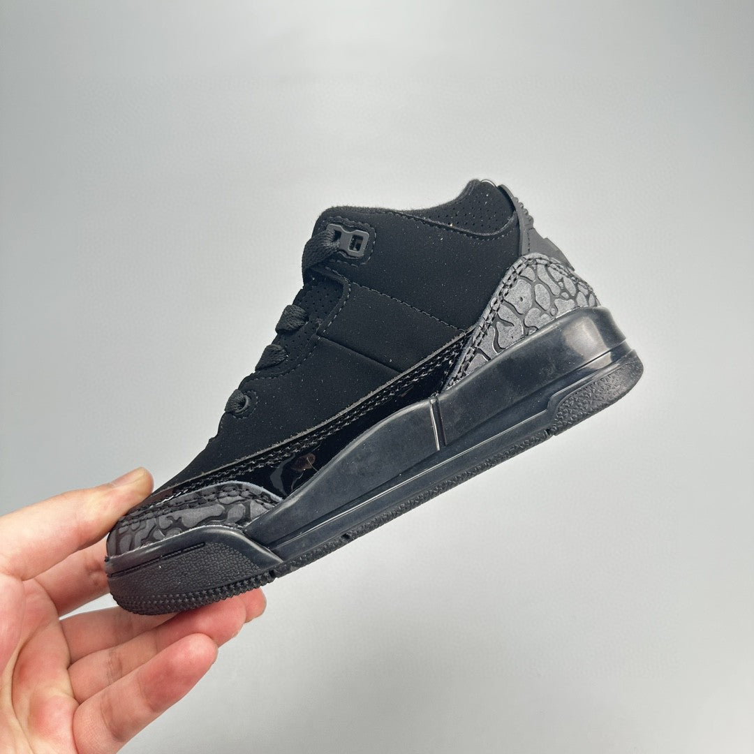 Jordan 3 children's shoes" black"