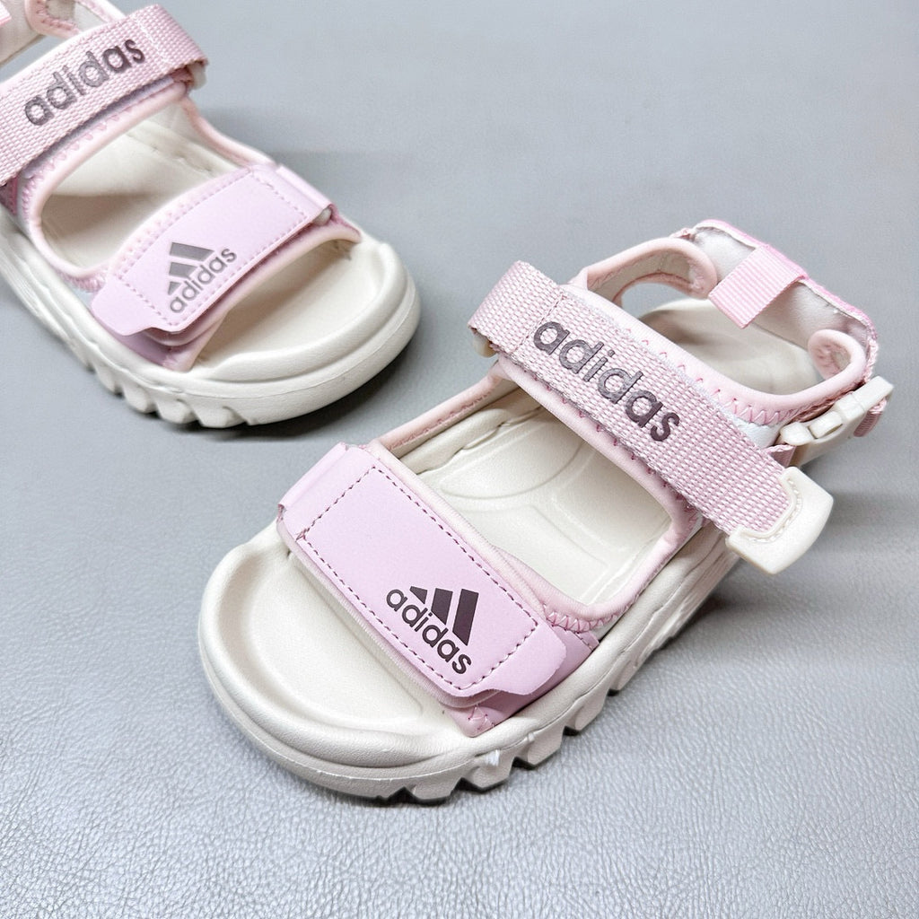 Adidas outdoor closed toe children's sandals" light pink"