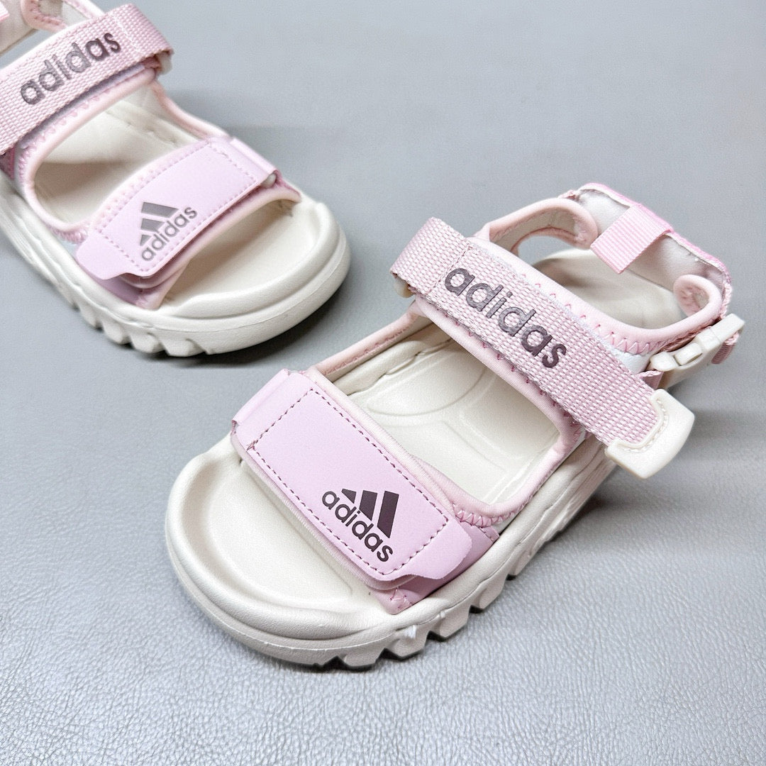 Adidas outdoor closed toe children's sandals" light pink"