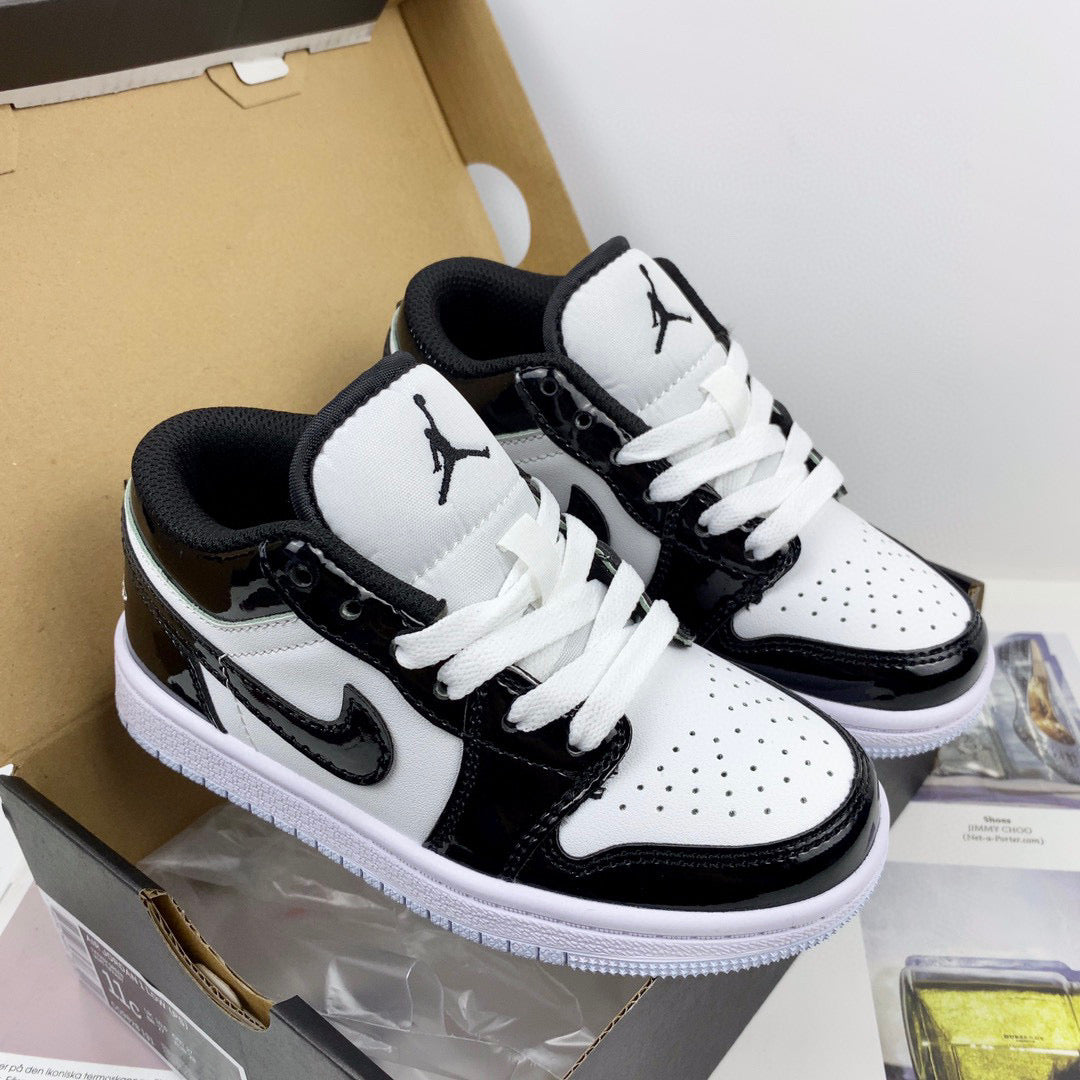 Joe 1 low-top children's shoes" white, black"