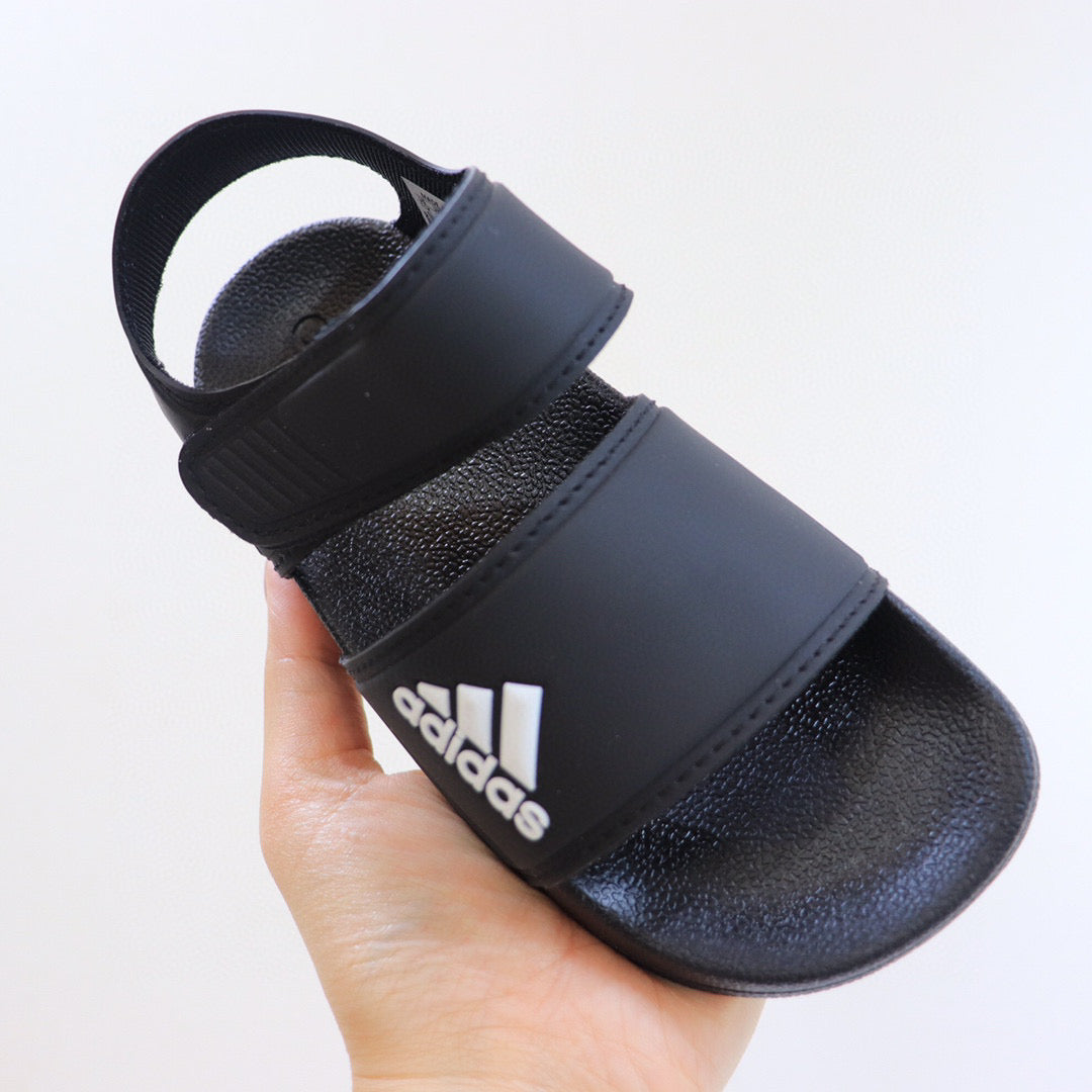 Adidas new open toe" black"