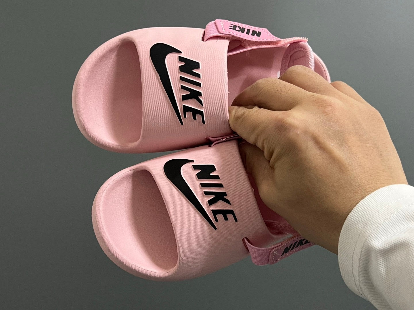 NK new two-way children's sandals" pink"