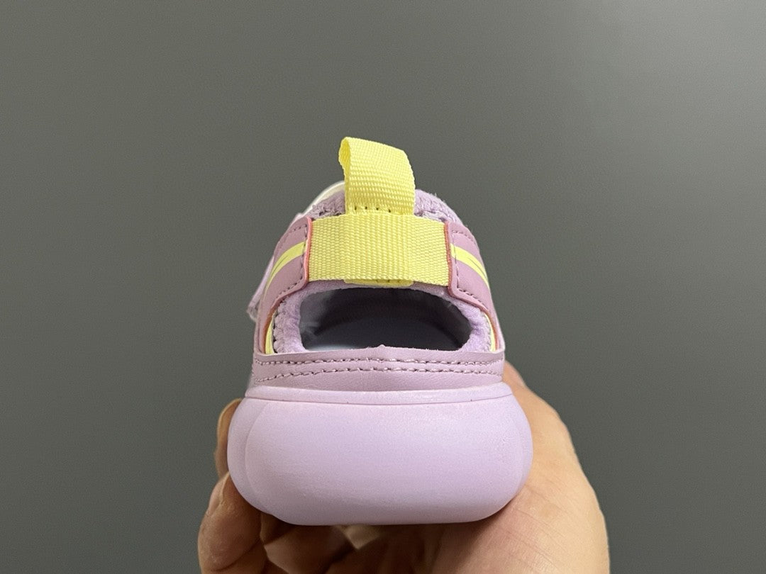 NB new 920 Mary Jane mesh stitching Velcro children's sandals" Purple"