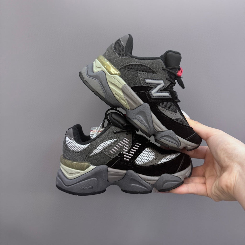 New Balance 9060 series retro versatile dad style elephant" black"