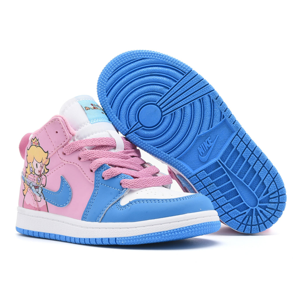 AJ-127" blue, pink"