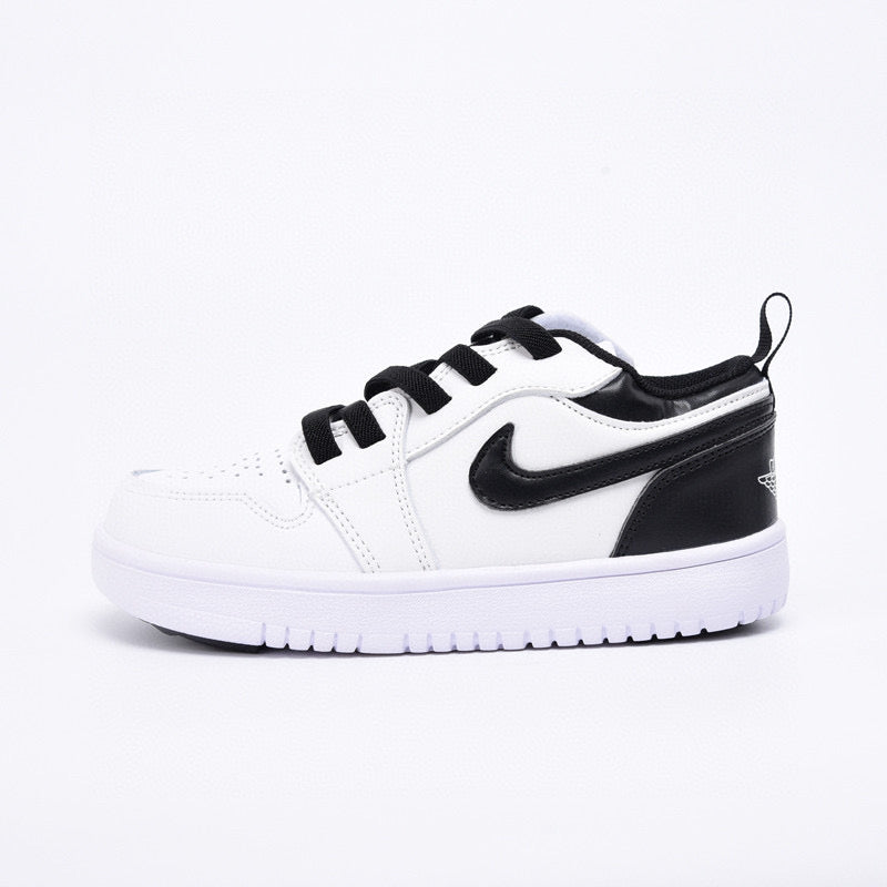 Joe 1 magic buckle children's shoes" white, black"