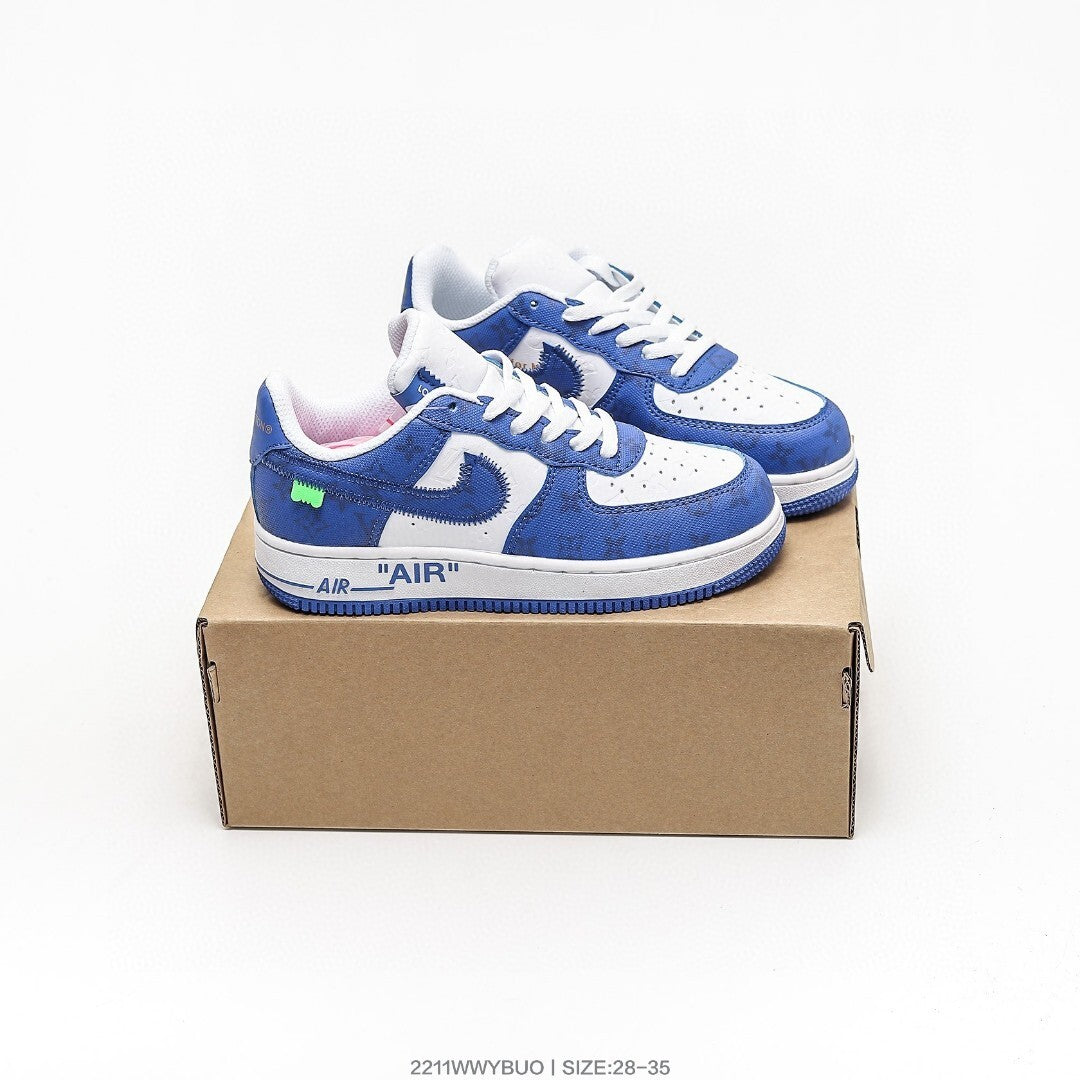 Nike Air Force 1 '07 Low-top versatile" blue"