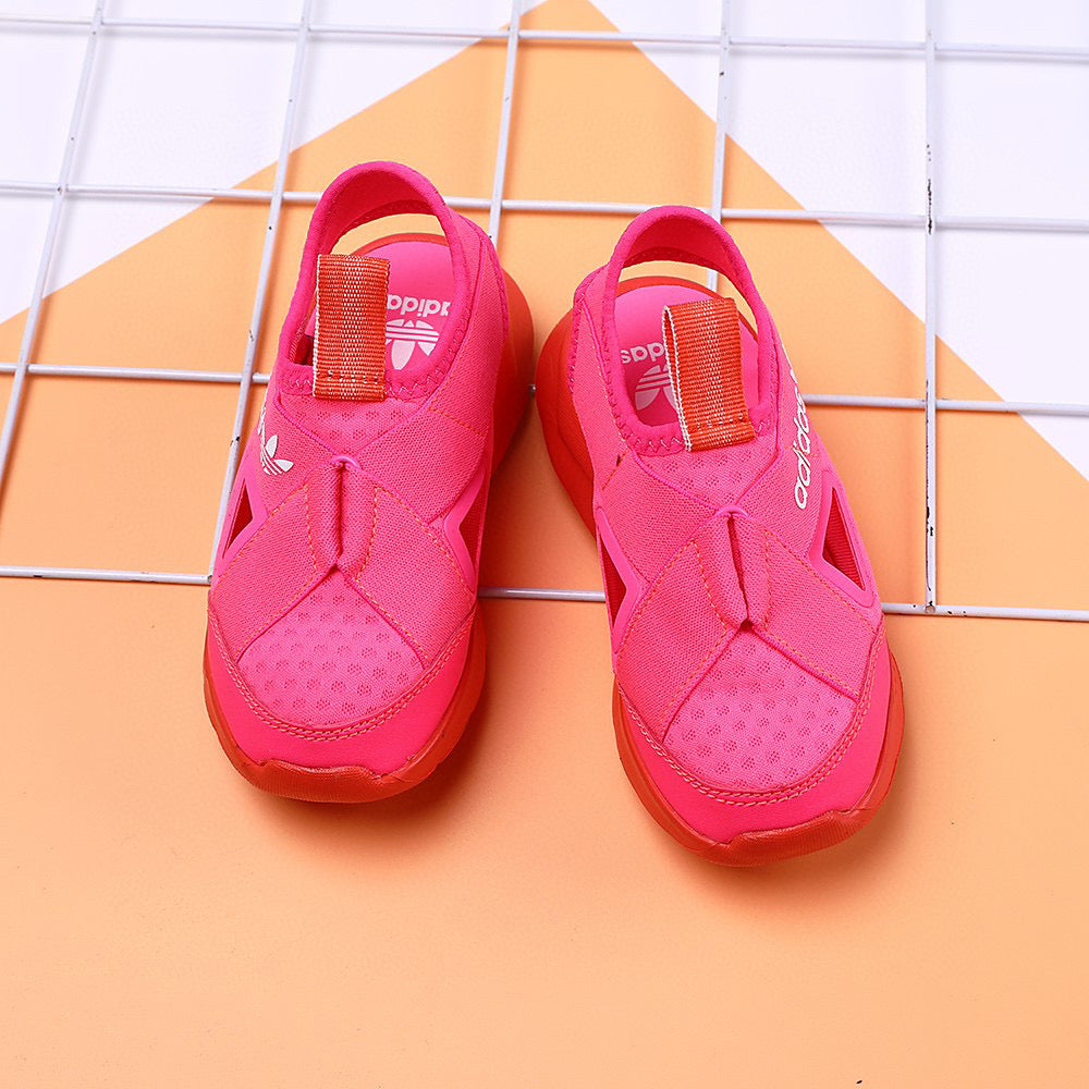 Adidas clover cross hollow sandals" pink"