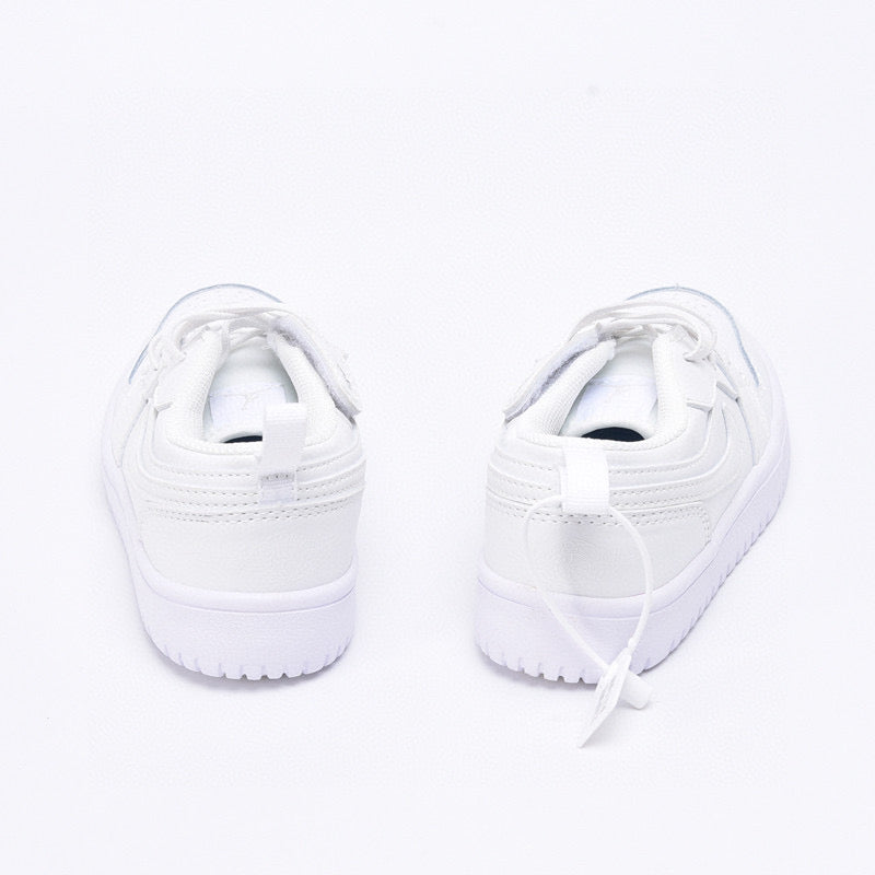 Joe 1 magic buckle children's shoes" white"