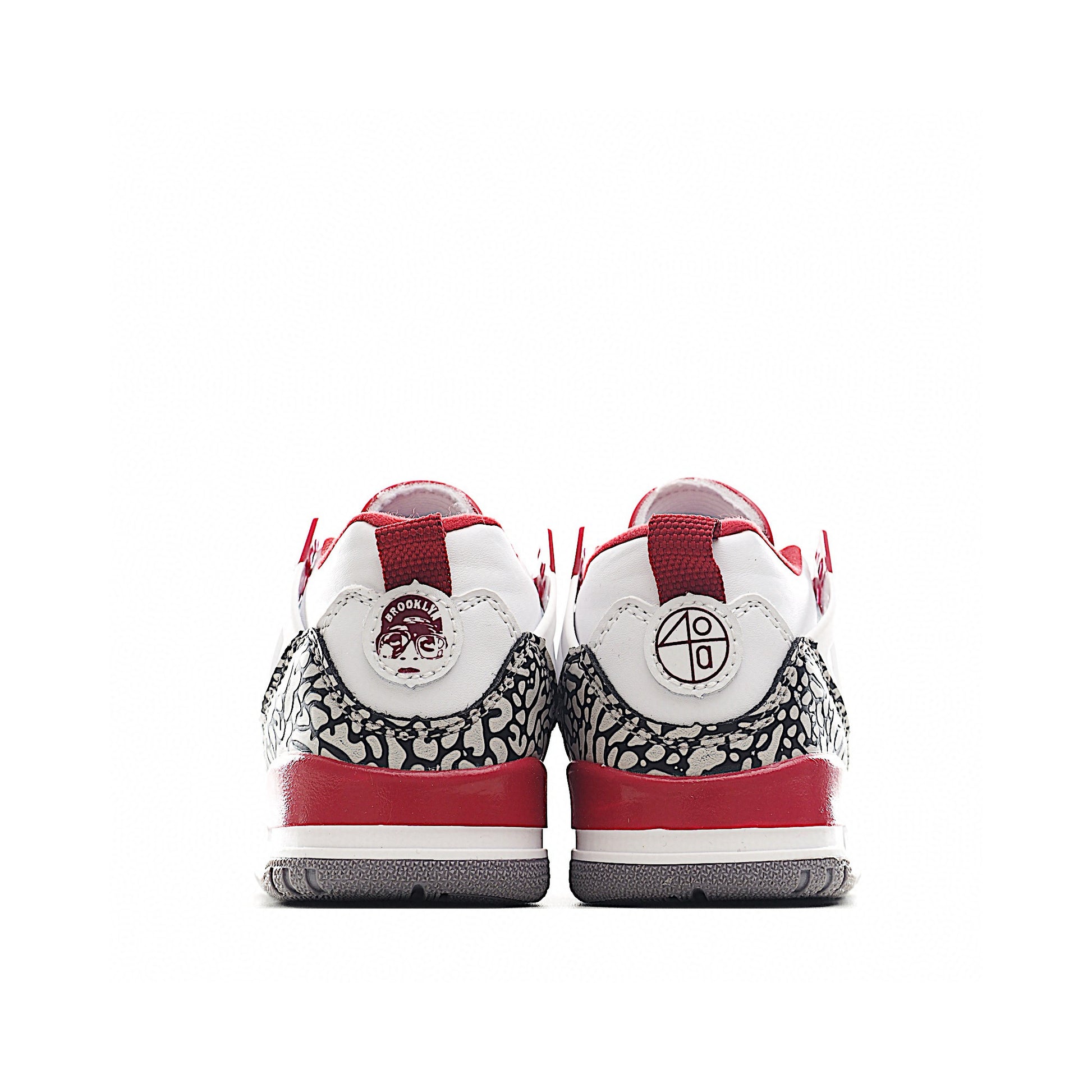 Jordan 3.5 air cushion children's shoes" white, red"