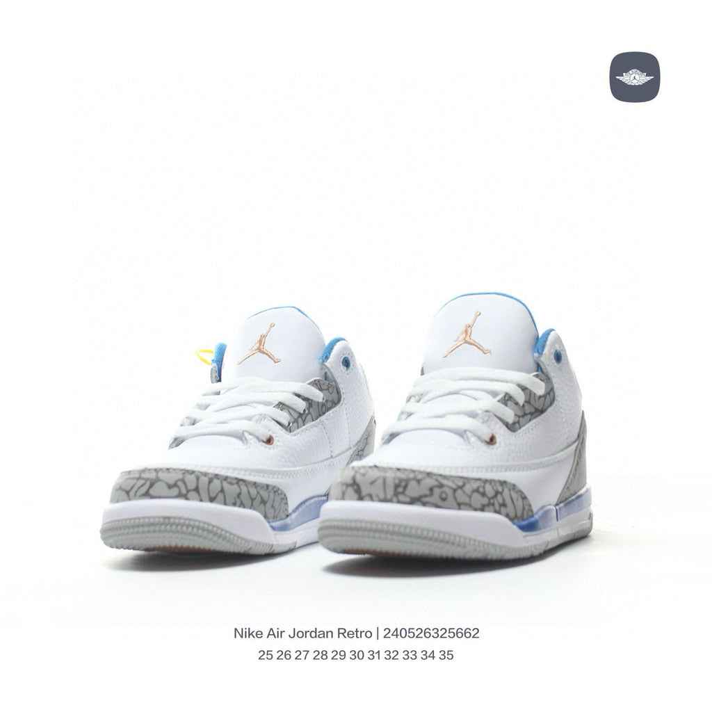 Joe 3" white, blue"