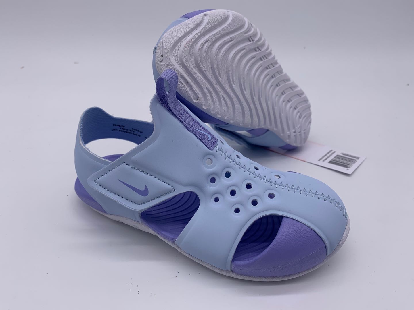 Nike Crocs "  light, pastel lavender"