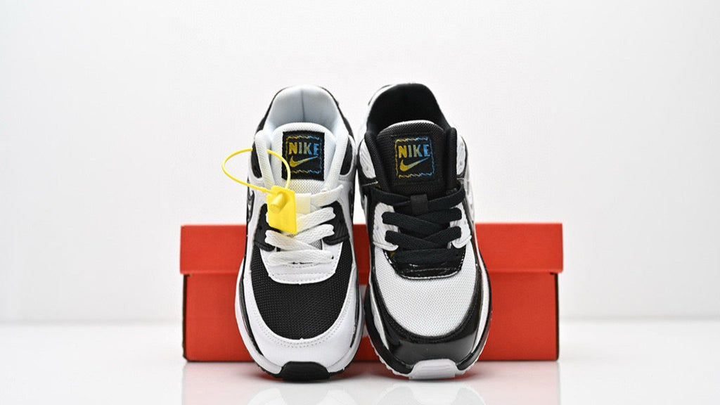 Cushion Children's Shoes " White, & black"