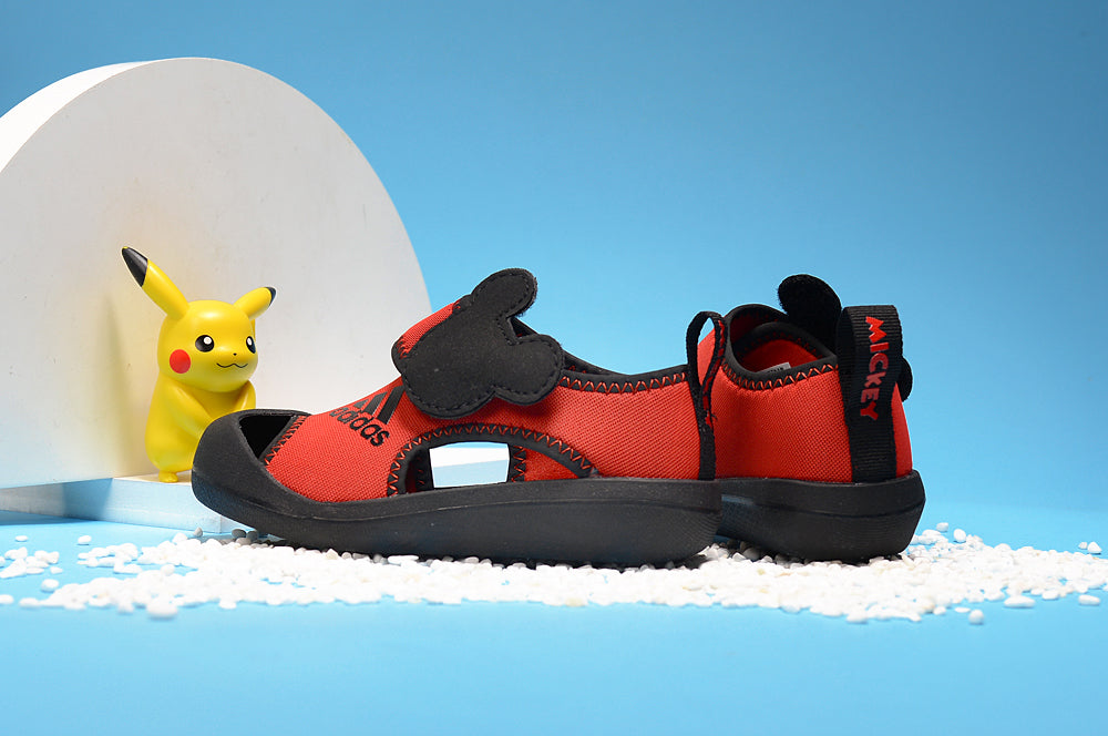 Adidas Baotou Sandals Generation" black, orange"