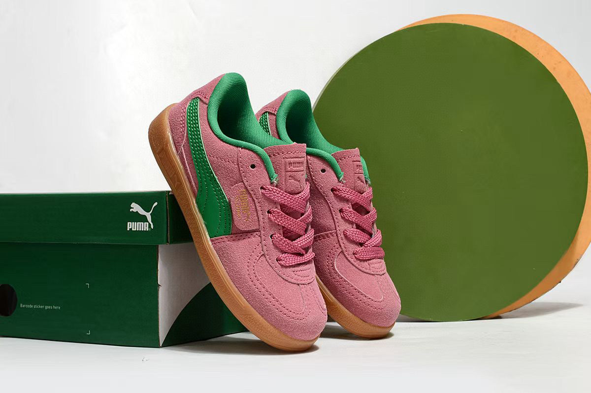 Puma Dexter joint casual children's sneakers "dark pink"