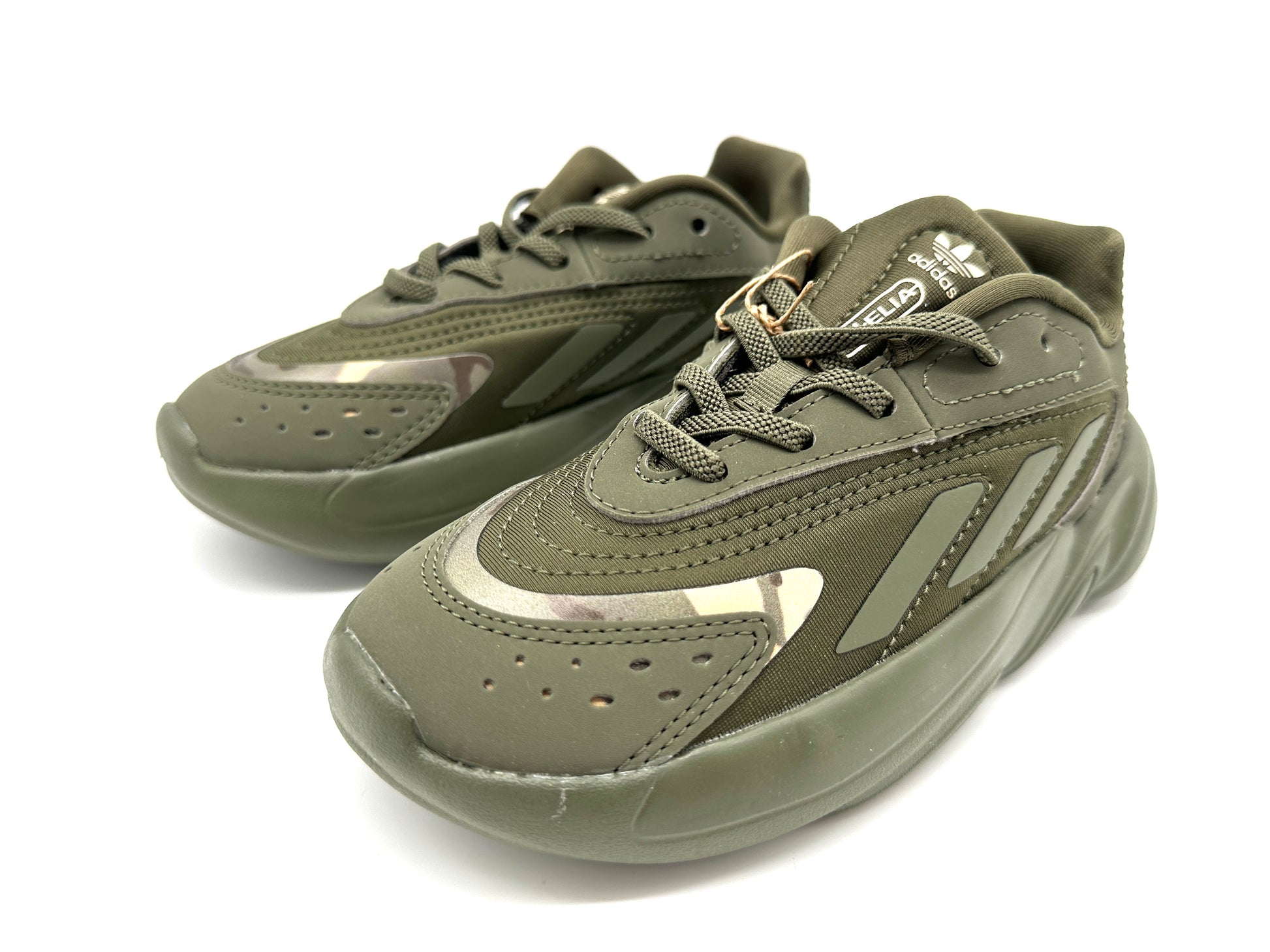 Adidas latest children's dad shoes "dark olive green"