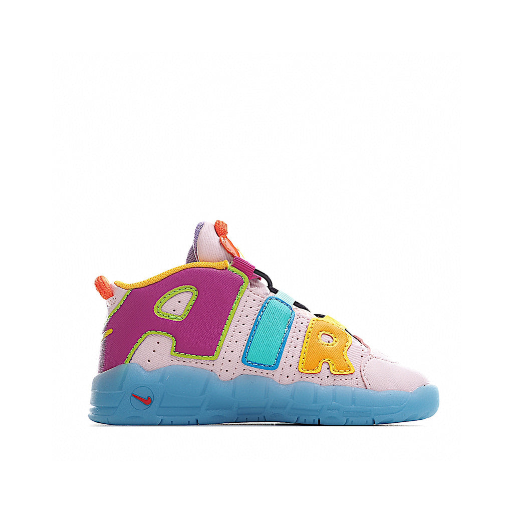 Pippen basketball shoes" Pink, blue"