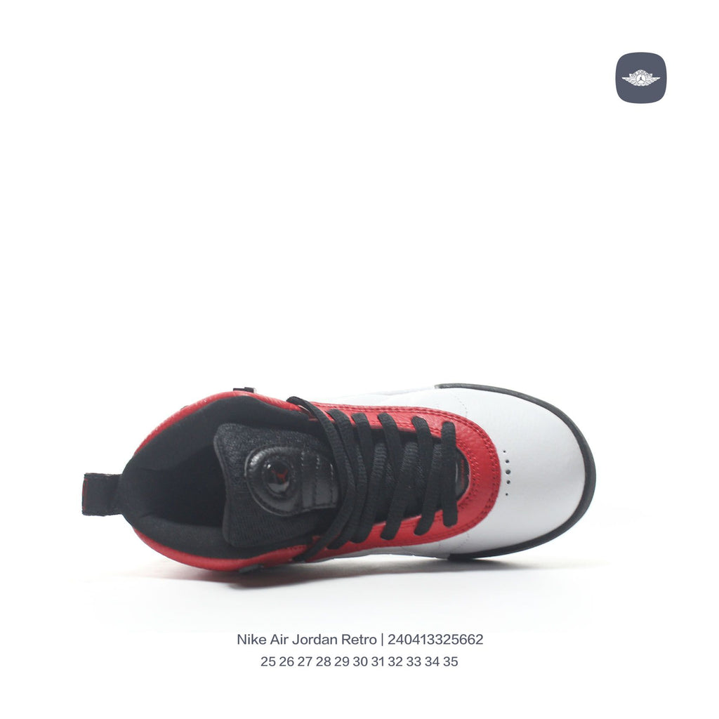 Jordan Retro-combat basketball shoes " red, white"