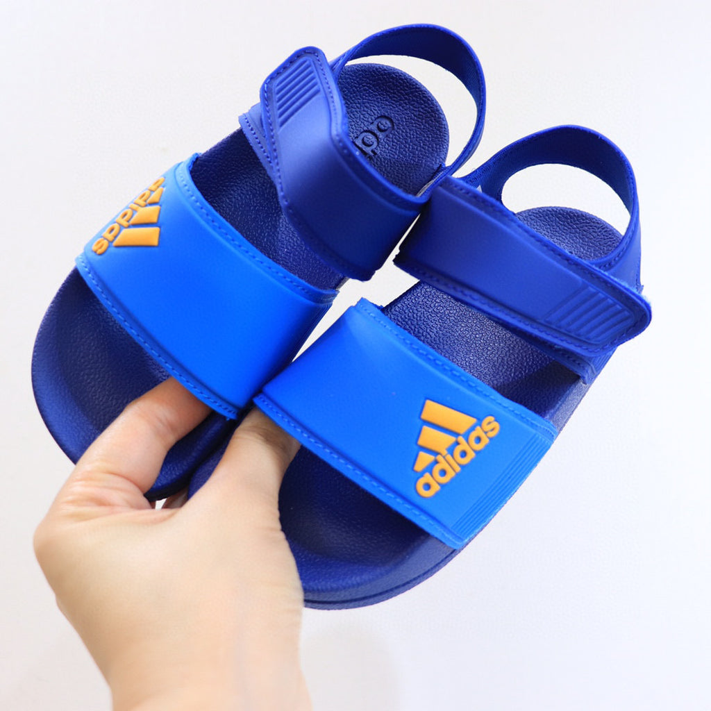 Adidas new open toe" blue"