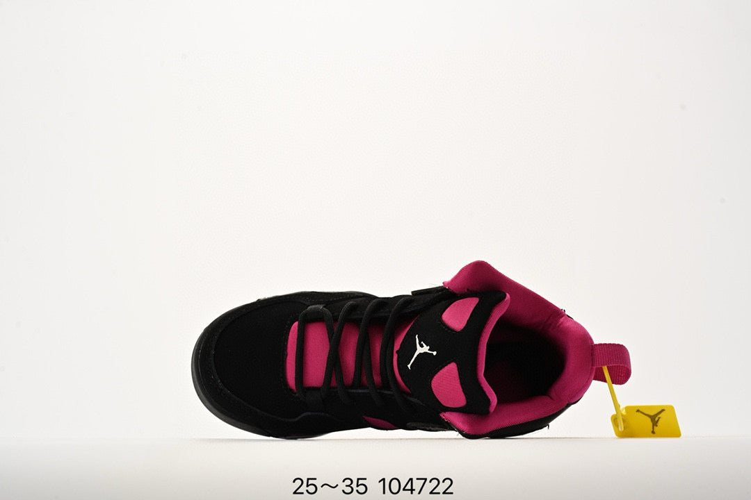 Jordan Fltclb91 series basketball shoes" black, purple"