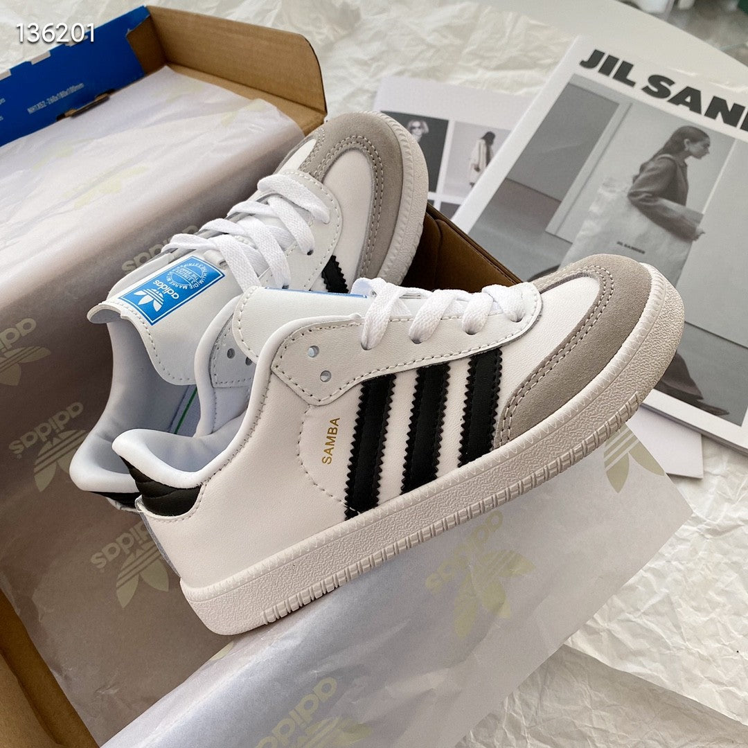 Dexun co-branded children's sneakers" gray, white"