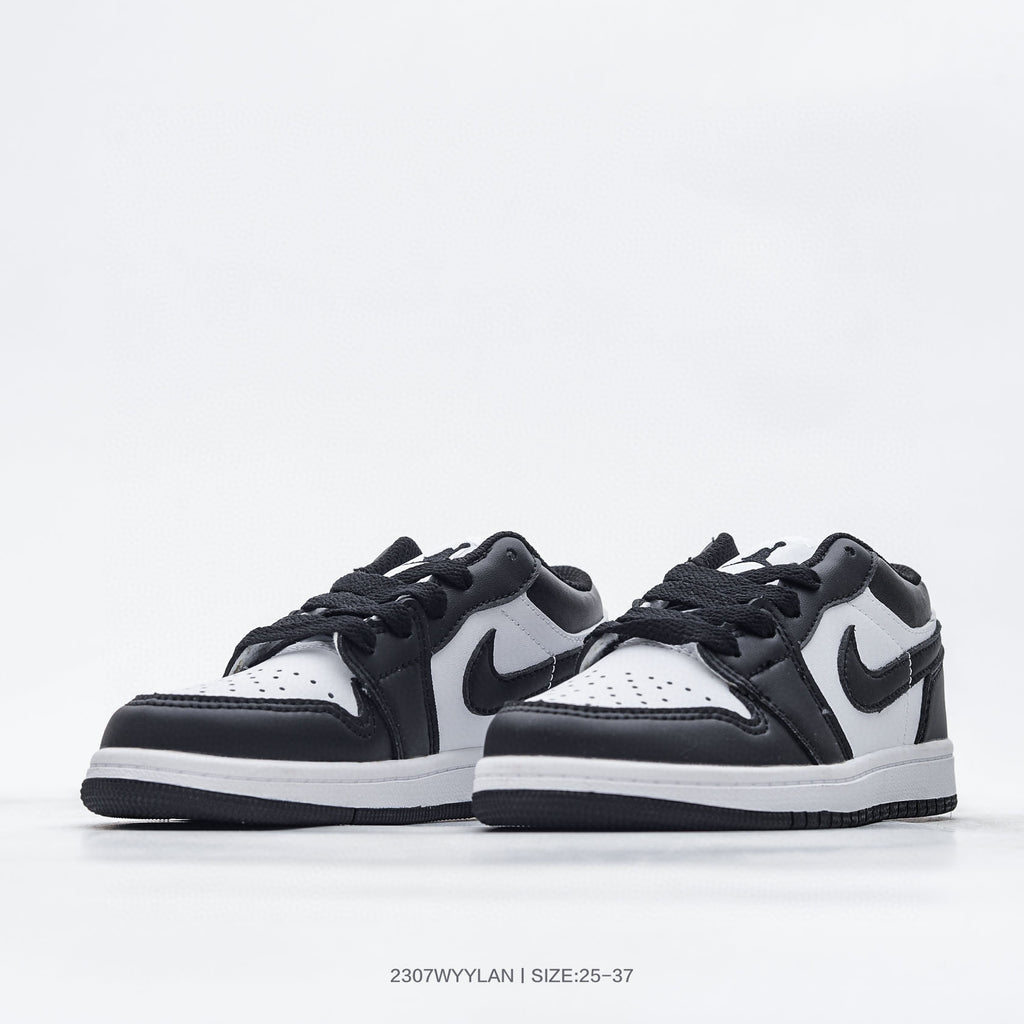 Joe 1 low-top hook series children's shoes" black, white"