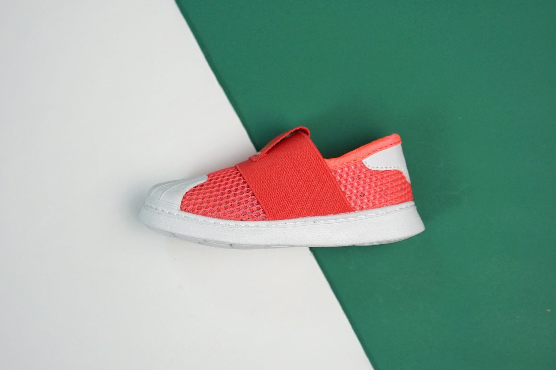 AD one-step soft shell mesh bandage shoes" orange-red or coral"