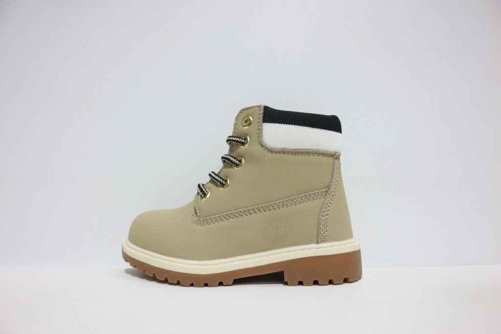 Timberland knitted children's work boots" olive green"