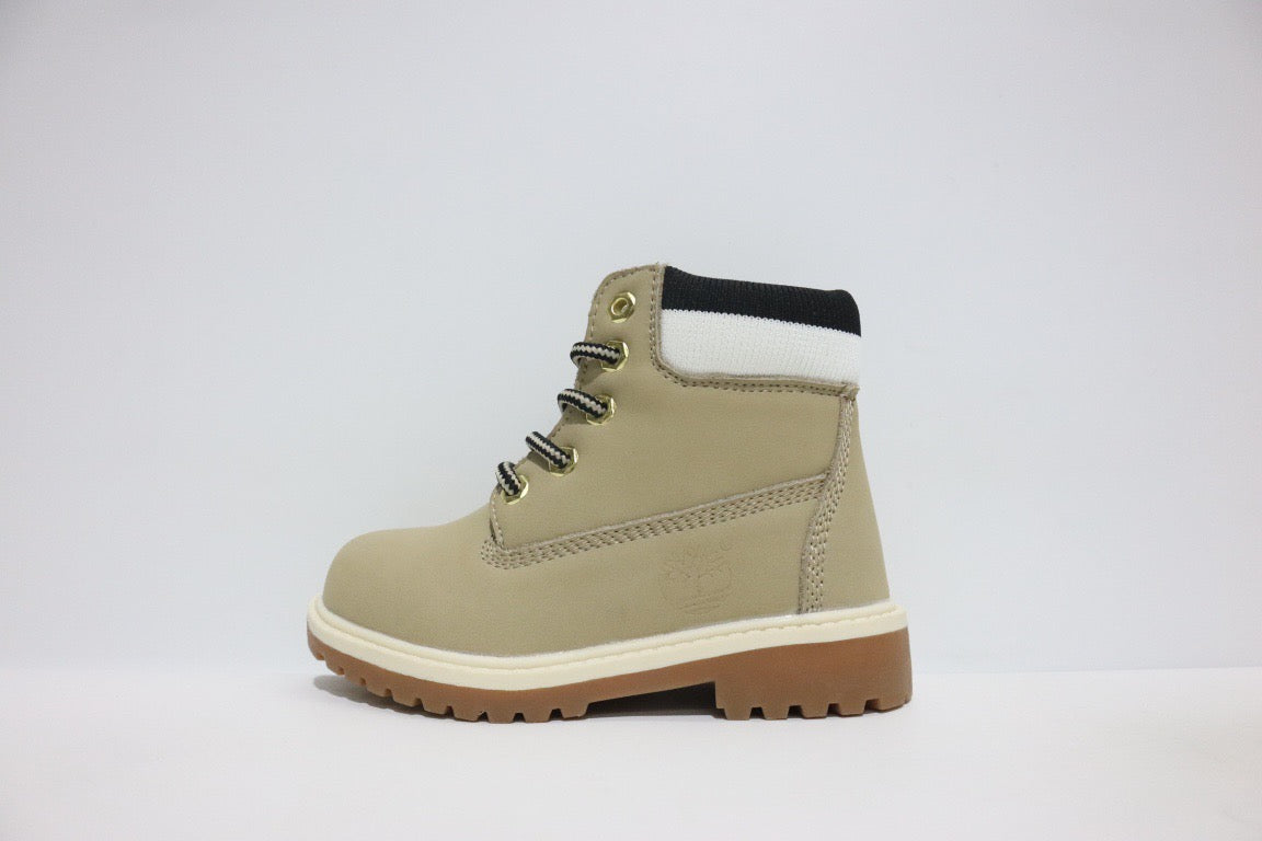 Timberland knitted children's work boots" olive green"