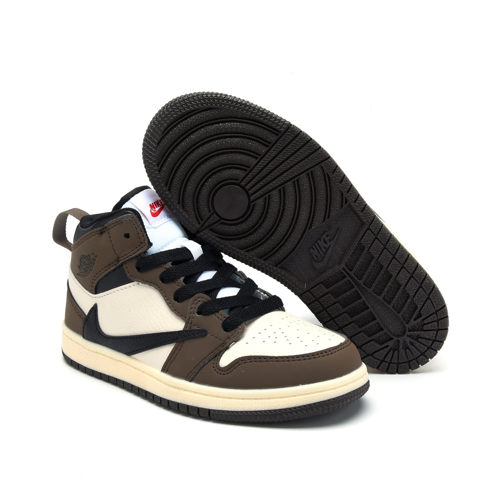 AJ-112" Cream, brown"