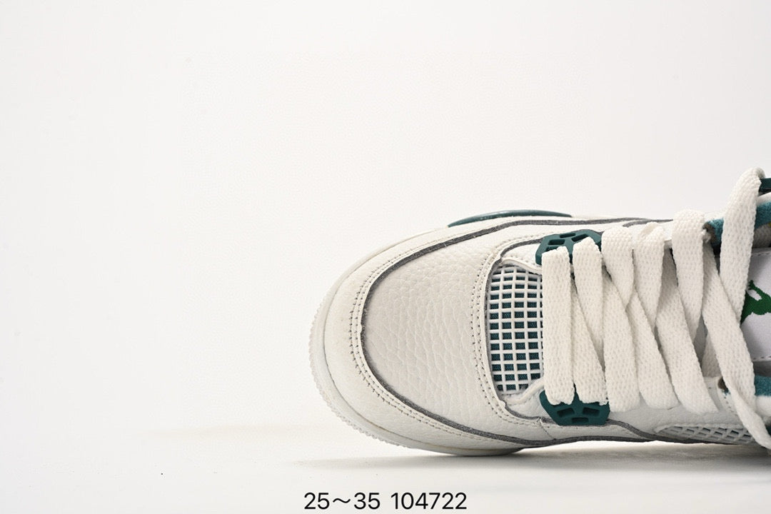 Joe 4 air cushion high quality children's shoes " white, green"