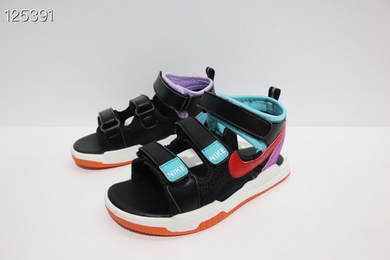 NK high top Velcro children's sandals "black"
