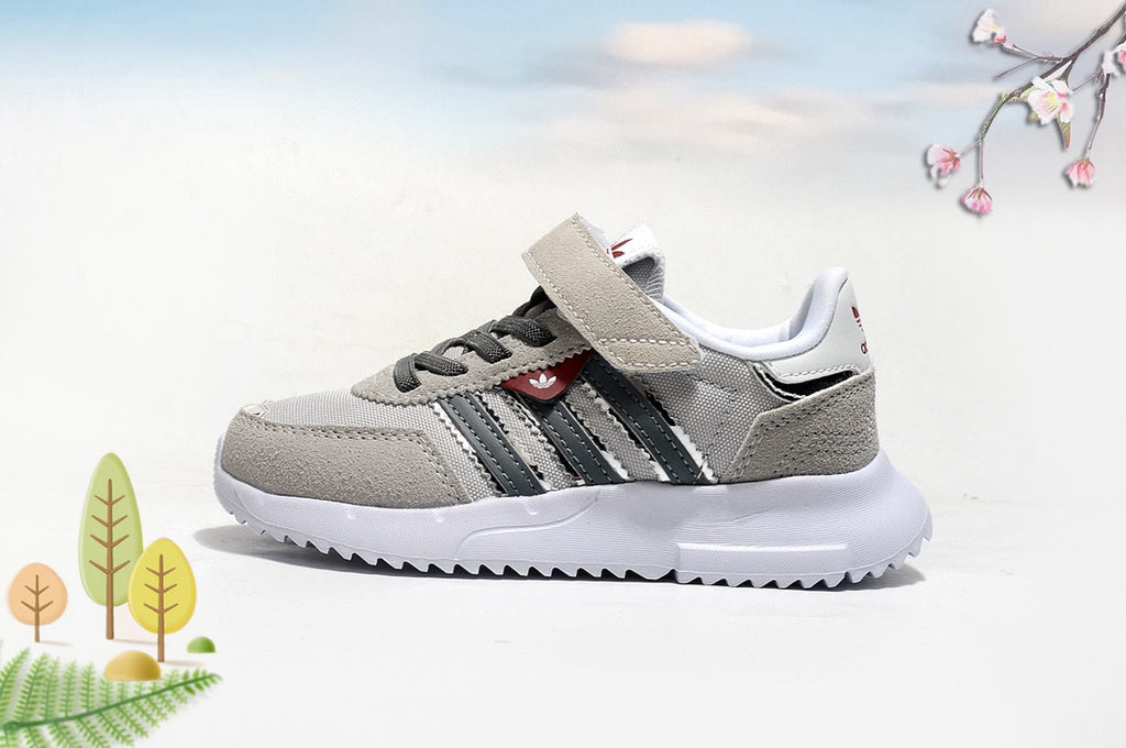 Adidas single buckle elastic band" gray"