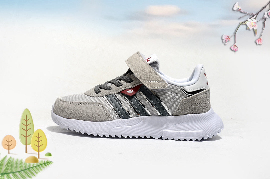 Adidas single buckle elastic band" gray"