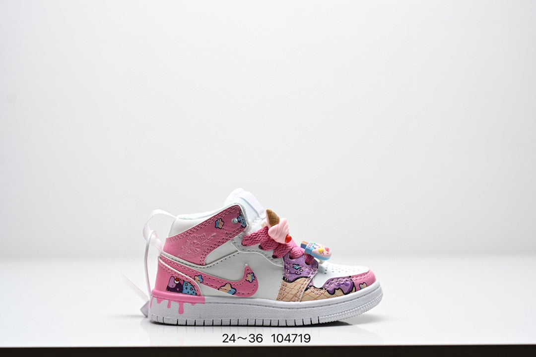 Air Jordan 1 Mid SE AJ1 Jordan mid-top basketball shoes" pink"
