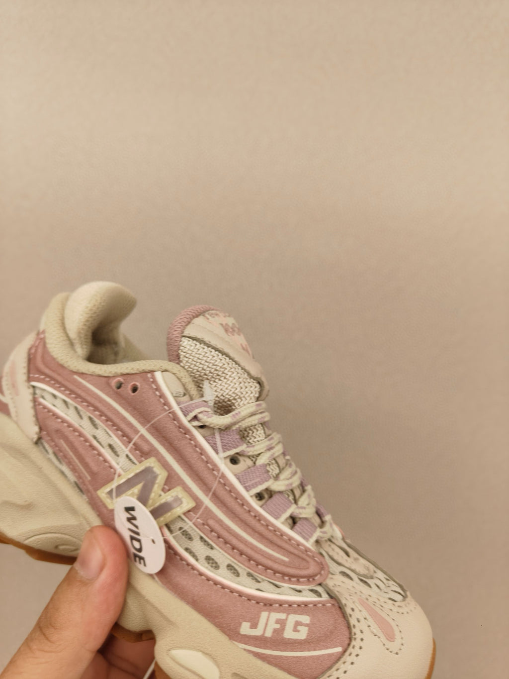 NB1000 lace-up children's shoes" pink"