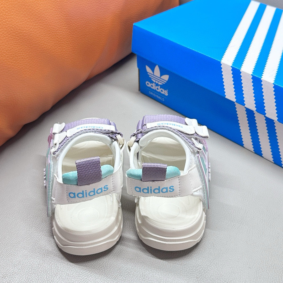 Adidas Macaron Candy Children's Beach Sandals" white, purple"