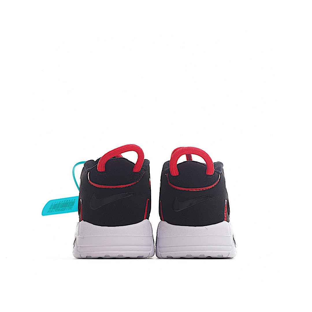 Pippen basketball shoes" black, red"