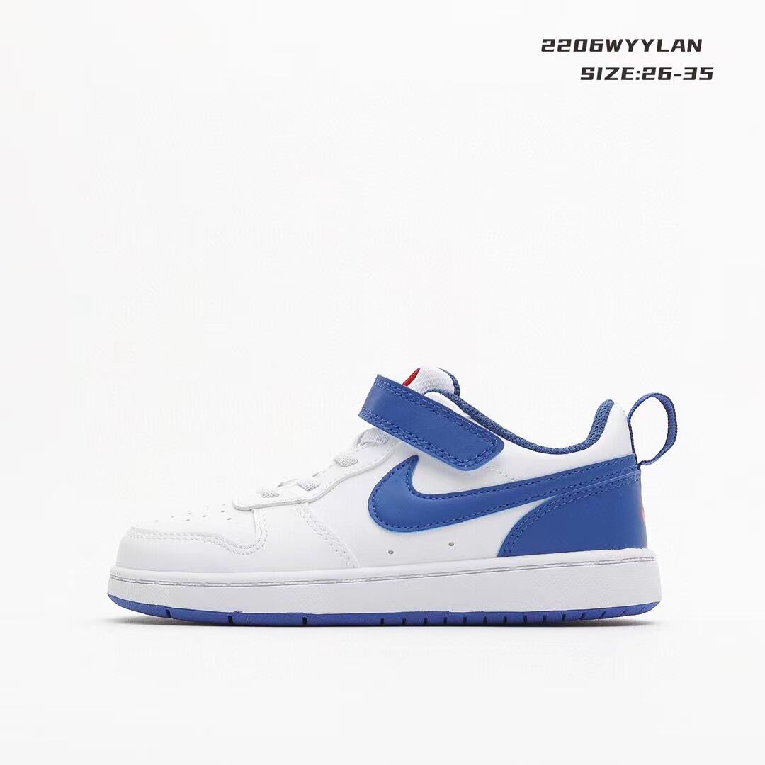Nike Air Force 1 Low-Top" white, blue"