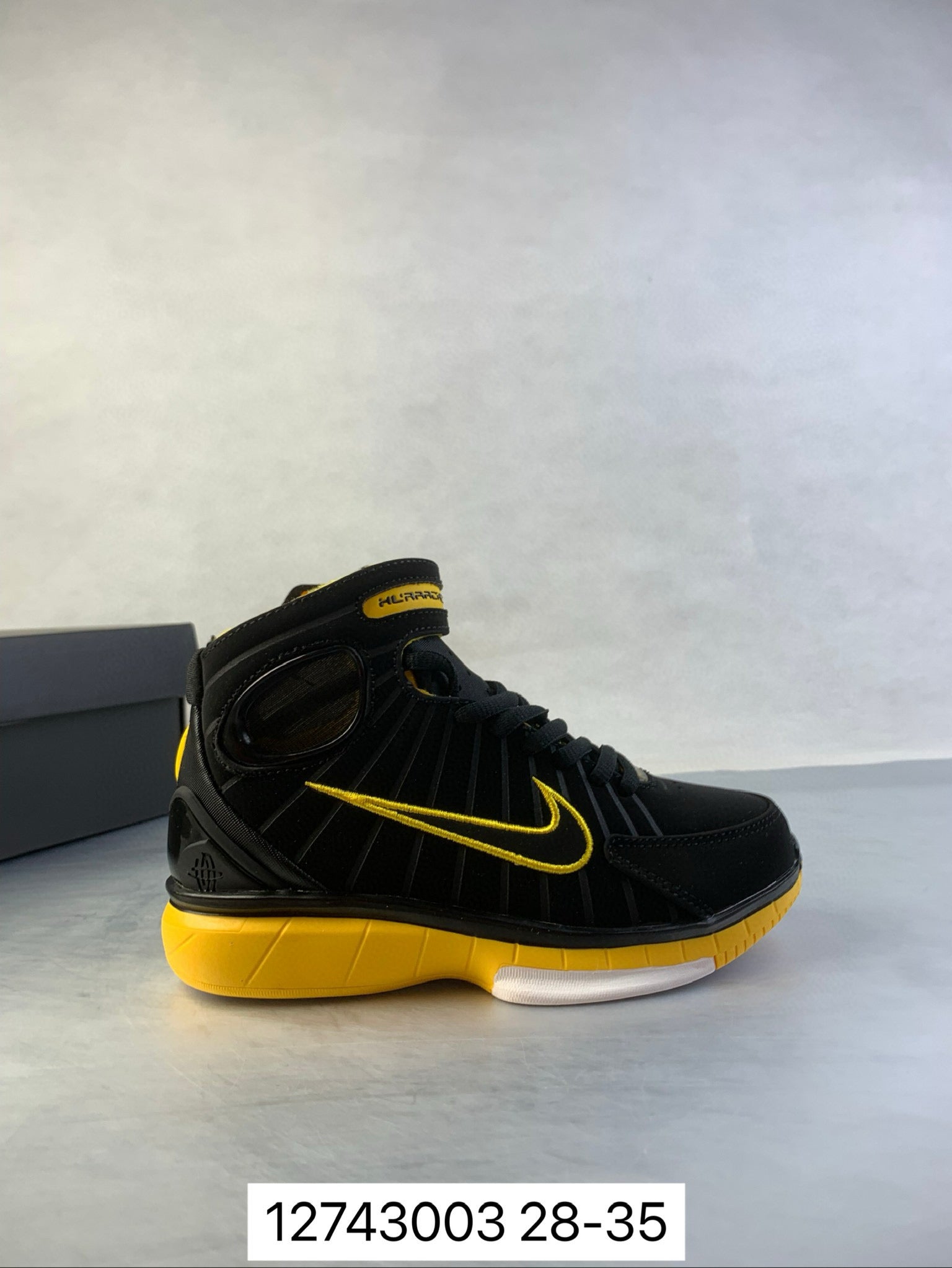 Nike Air Zoom 2K4 basketball shoes " black"